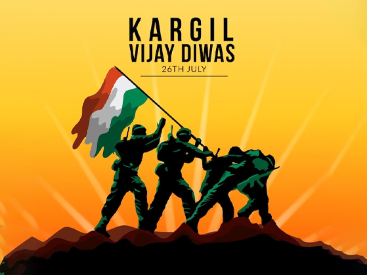 Indian Kargil Vijay Diwas background Stock Vector Image & Art - Alamy