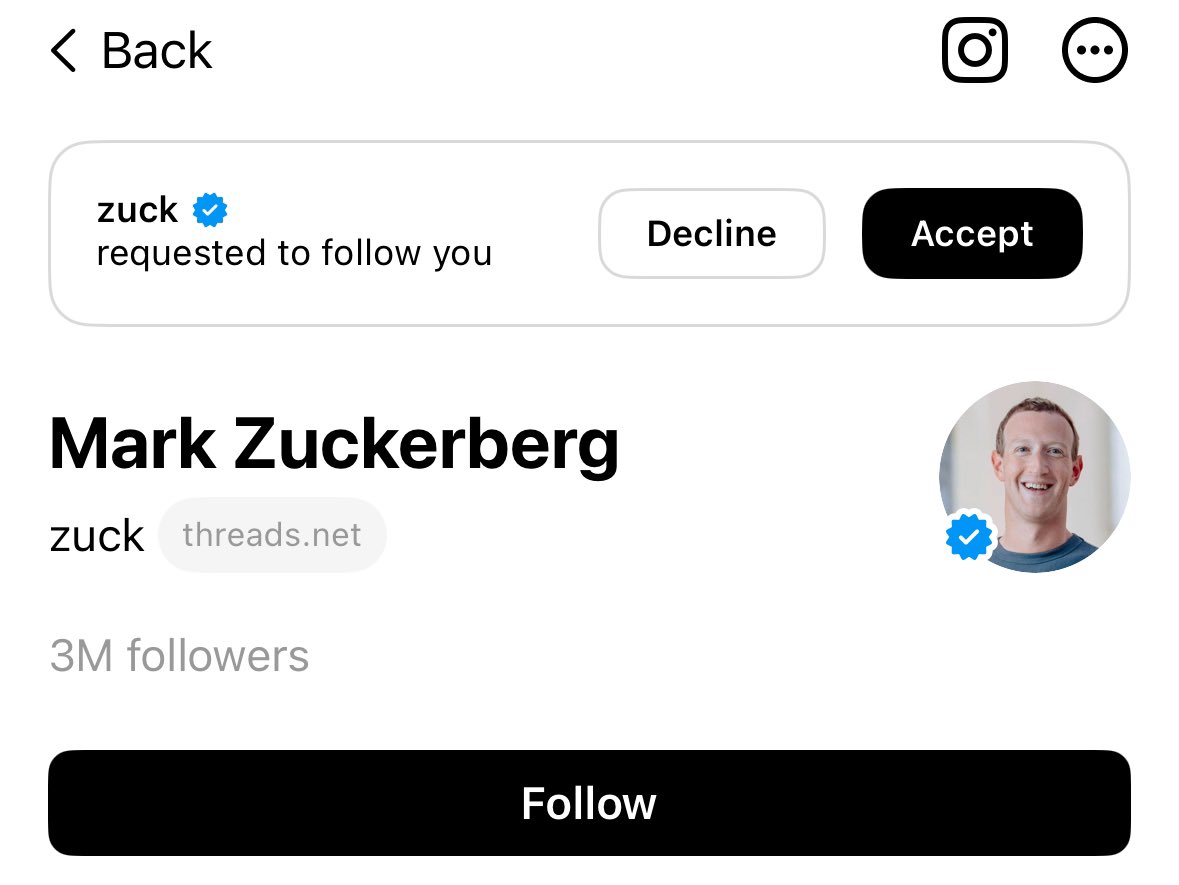 Jack Dorsey Reacts After Mark Zuckerberg Sends Him Follow Request On ...