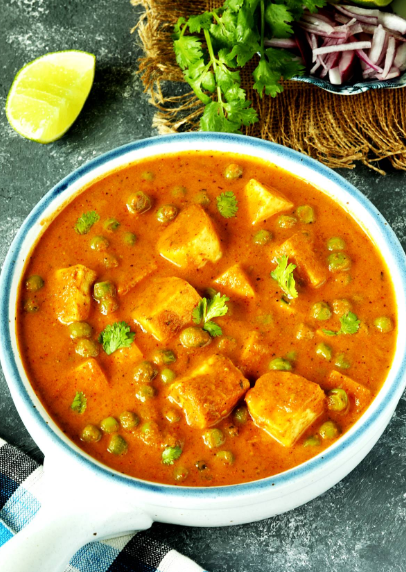 matar paneer