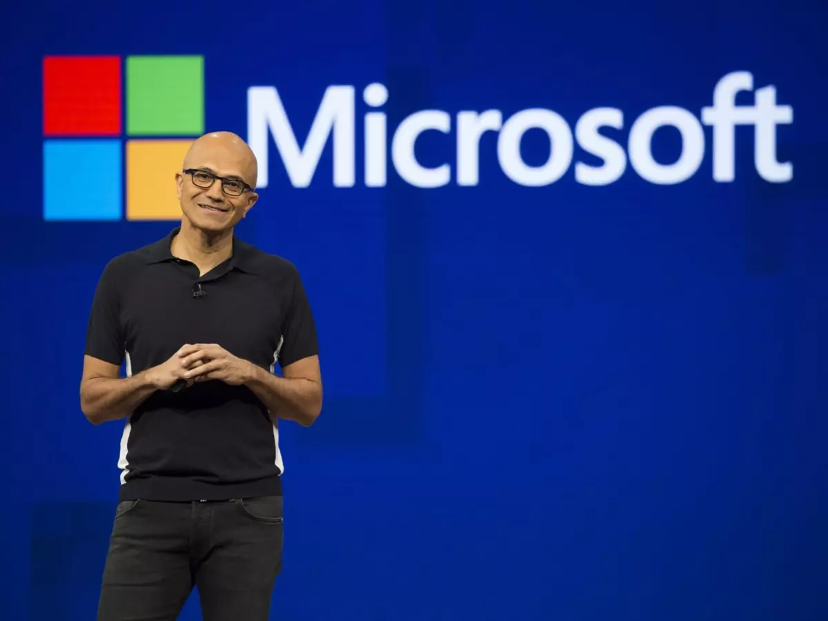 Satya Nadella's Earnings From Microsoft Hit $1 Billion After Stock Surges Nearly 900% Since He Became CEO