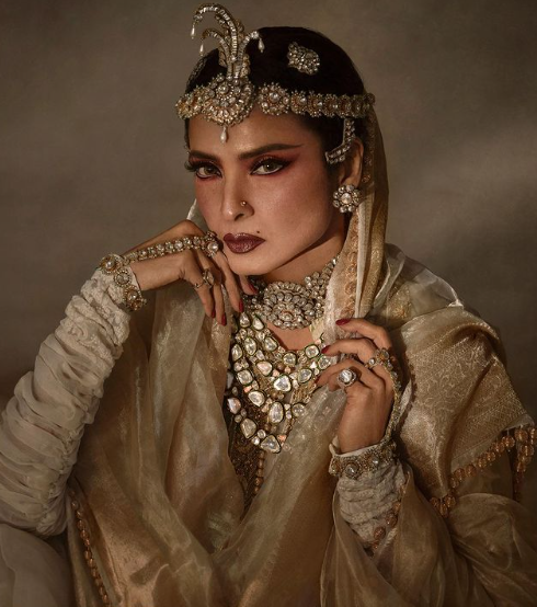 Rekha Vogue Arabia Photoshoot 