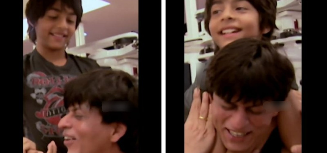 Shah Rukh Khans Cutesy Throwback Video With Young Aryan Khan Goes Viral