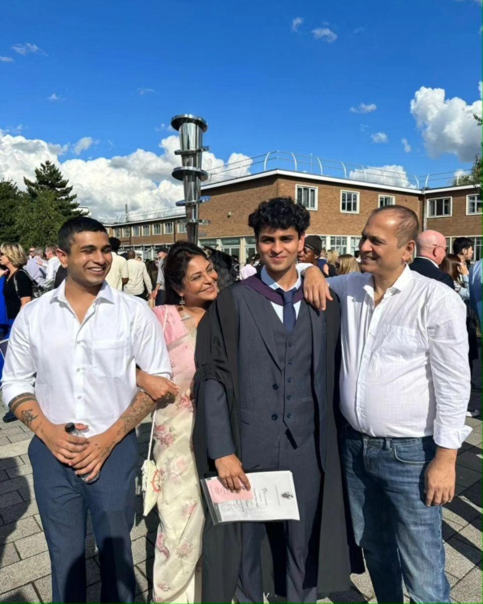 Shefali Shah Pens Down Emotional Note Celebrating Her Son's Graduation