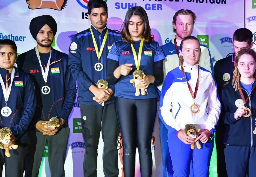 ISSF Junior World Cup India's Successful Campaign Continues As 2 More