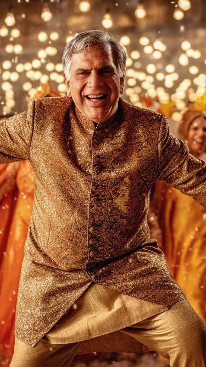 Ratan Tata से लेकर Elon Musk तक Indian Wedding में कैसे दिखते होंगे, इन AI Photos में देखिए