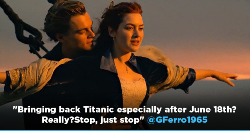 'This Is Terrible', Fans Upset After Titanic Re-Releases On OTT Days ...