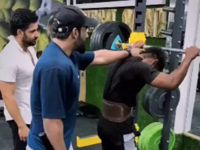 Gurugram Trainer Pushes Man to Lift 210 kg, Netizens React