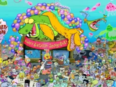 How Many Jellyfish Were At Spongebob Squarepants' Birthday Party?