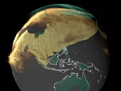 NASA Animation Reveals Global Flow Of CO2 Emissions, Shows Biggest Polluters