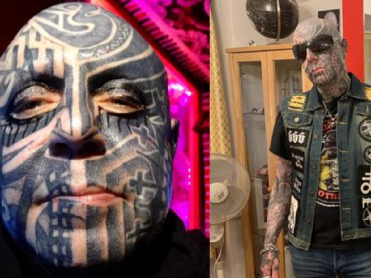 'Britain's most-tattooed man' is so scary he gets kicked out of  supermarkets - Hull Live