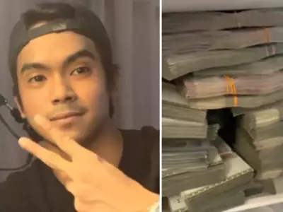 Malaysian Vocalist Stuns Fans with Fridge Packed with Currency Notes