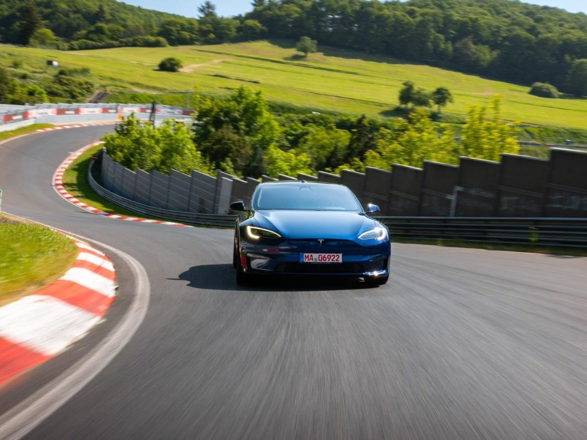 You Can't Stop It: New Nürburgring EV Lap Record For Tesla's Model ...