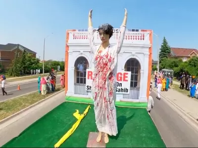 Outrage After Khalistanis Parade Tableau Showing Assassination Of Indira Gandhi In Canada