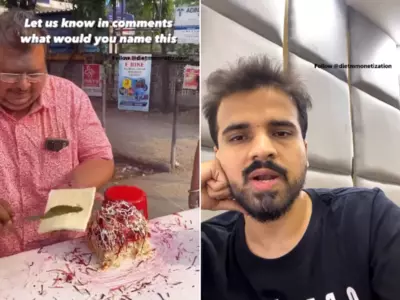 See the Epic Reaction to Bahubali Sandwich by This Man