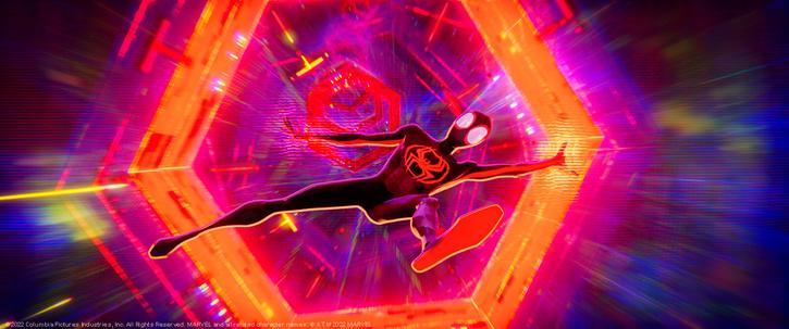 Spider-man through the spiderverse hires a 14-year-old animator