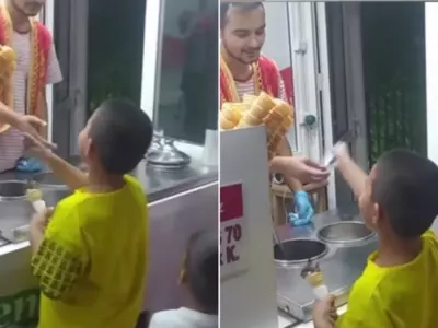 This Viral Video Shows How Turkish Ice Sellers Fall For Kids' Tricks With Money