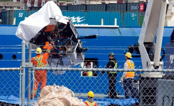 Titan submersible wreckage found presumed human remains found