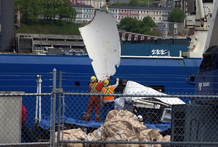 Titan submersible wreckage found presumed human remains found