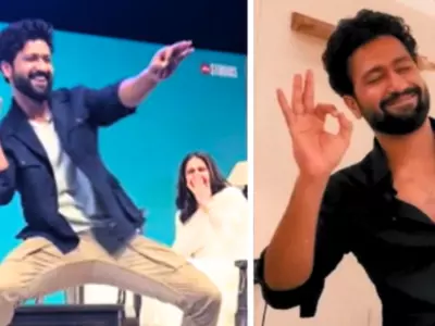 Vicky Kaushal Recreates 'Obsessed' Dance In Delhi
