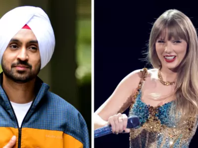 Diljit Dosanjh's Reaction To News About Him Being 'Touchy' With Taylor Swift Starts Meme Fest 