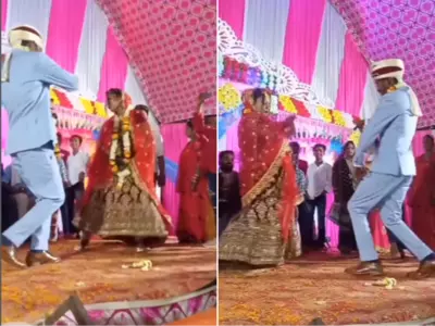 Viral Video Shows Bride and Groom Dancing to Lollypop Lagelu