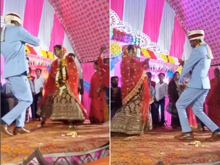 Viral Video Shows Bride And Groom Dancing To Lollypop Lagelu