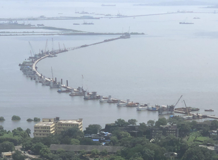 Mumbai Trans Harbour Link longest sea bridge of india