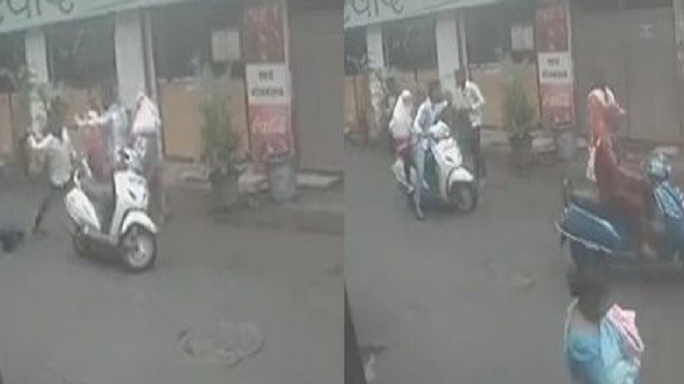 pune student attacked by-man-with-a-machete locals save her viral video 