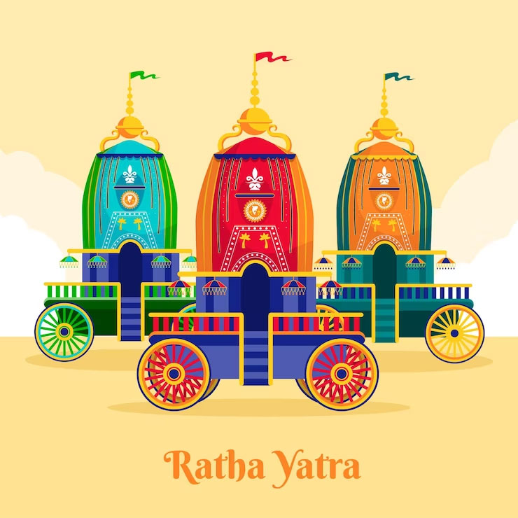 K-Visuals: Jagannath Rath Yatra Drawing