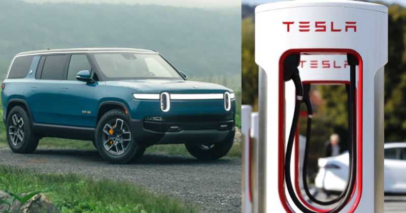 Rivian Embraces Tesla's Charging Standard