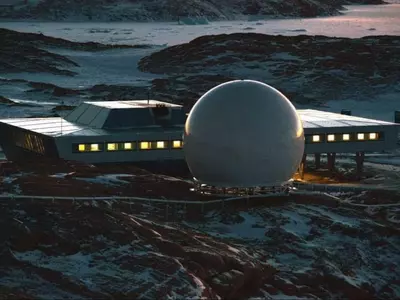BHARATI Research Station Of India Images, Antarctica