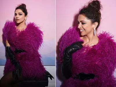 Deepika Padukone Looks Dreamy In Purple Outfit At Oscars After Party, Fans Call Her 'Queen'