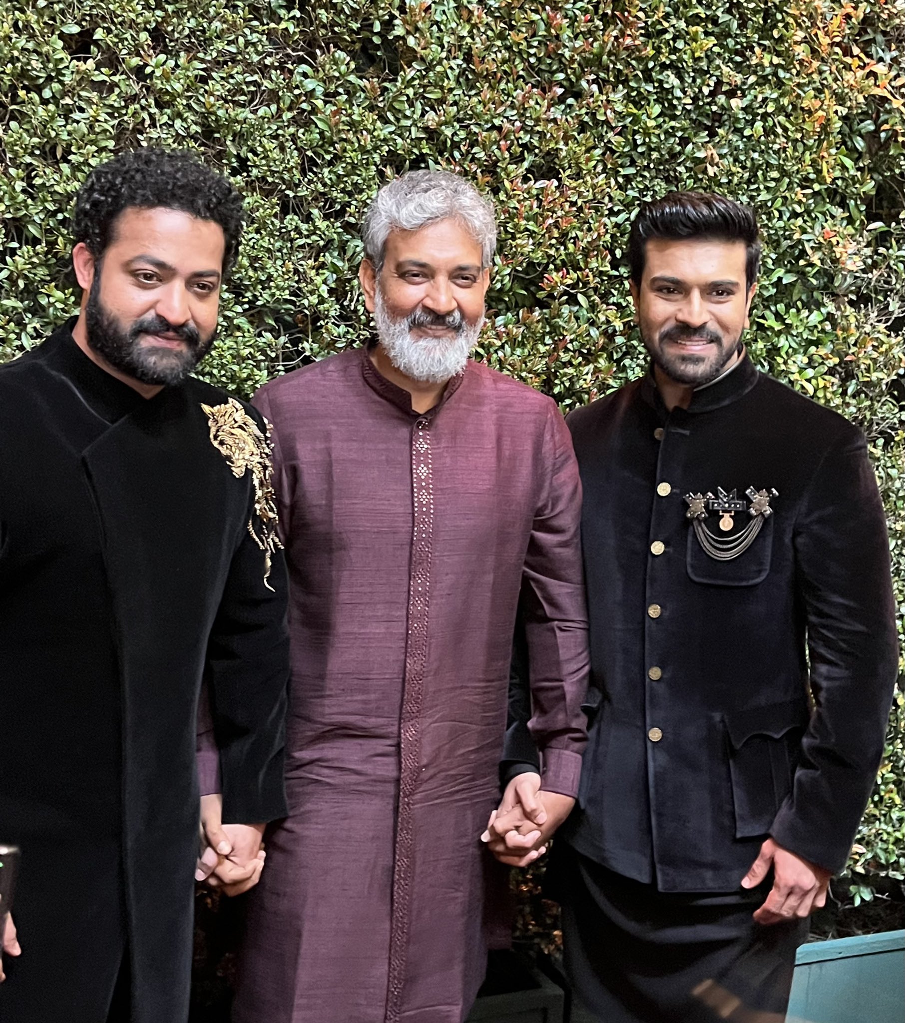 RRR Stars Ram Charan, Jr NTR Make Heads Turn At Oscars Red Carpet