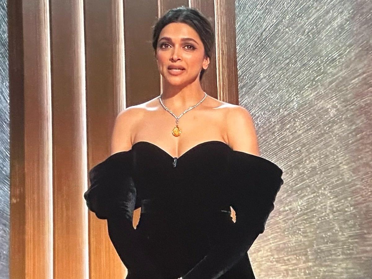 Deepika Padukone stuns at the Oscars, introduces 'Naatu Naatu