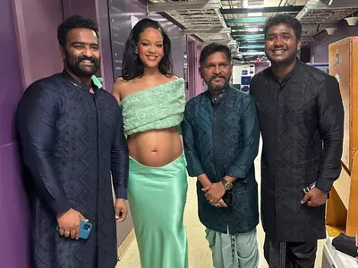 Naatu Naatu Singers Kaala Bhairava & Rahul Sipligunj Bump Into Rihanna At Oscars; Pics Go Viral