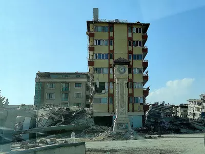 Turkey earthquake zone