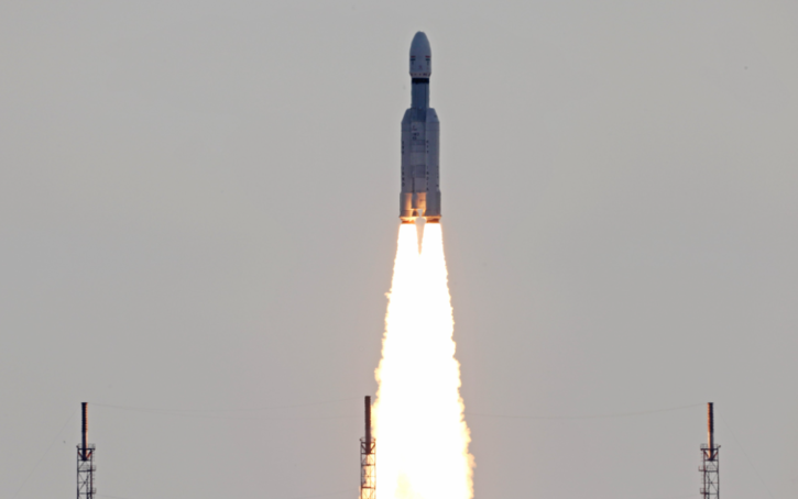 ISRO launch india biggest rocket LVM3 36 satellites 