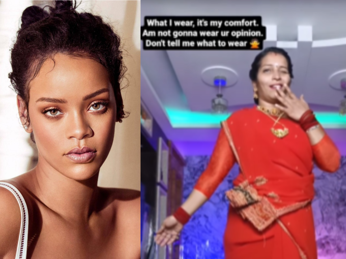 Woman Wears Saree And Grooves To Rihanna’s Rude Boy In Viral Video ...