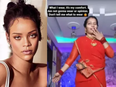 Woman Grooves To Rihanna’s Rude Boy In A Saree; Schools Internet ‘Not Wearing Your Opinion’