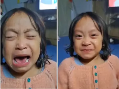Internet Is Stunned By This Little Girl's Face Expression