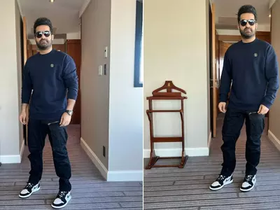 RRR Star Jr NTR Posts New Photo From Beverly Hills As He Arrives In The US For Oscars 2023