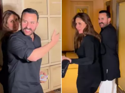 Saif Ali Khan Gets Angry, Says 'Bedroom Mein Ajaiye' To Paps Following Him, Kareena After Party