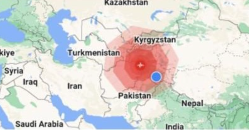 Powerful Earthquake Tremors Felt In Afghanistan, Pakistan, India