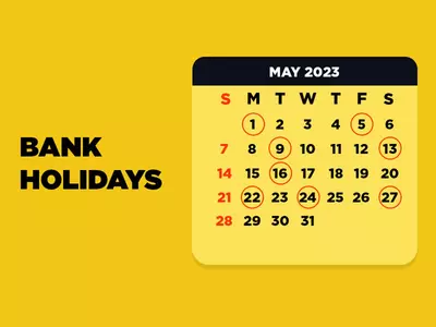 Bank holidays in May 2023
