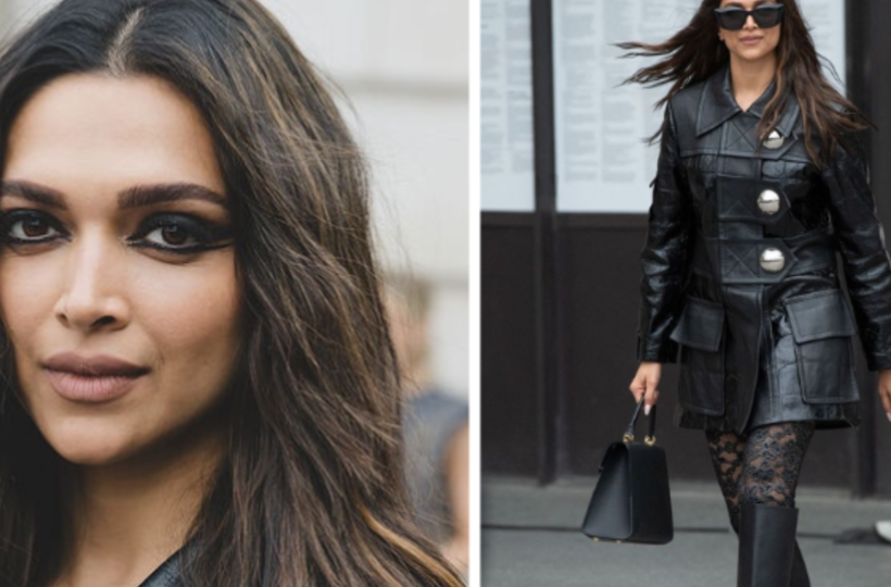 Deepika Padukone takes Paris Fashion Week by storm in her Louis Vuitton  leather stud-button coat, high boots, and fierce gaze : Bollywood News -  Bollywood Hungama