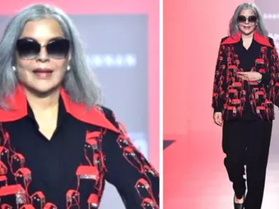 At 71, Zeenat Aman Turned Showstopper At Lakme Fashion Week And Stole The Show With Her Swag
