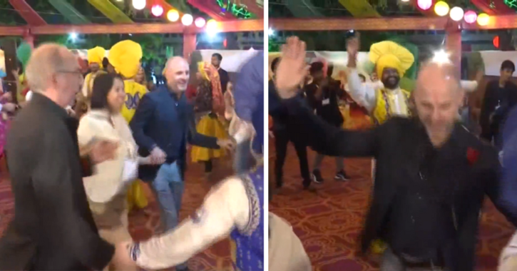 G20 delegates dancing to the first Indian track to win the Academy Award in the Best Original Song category