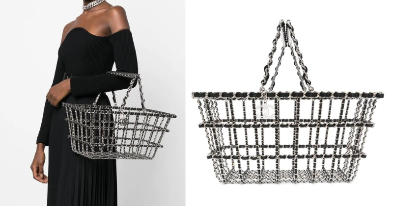 Second-hand Shopping Basket On Sale For $100,000