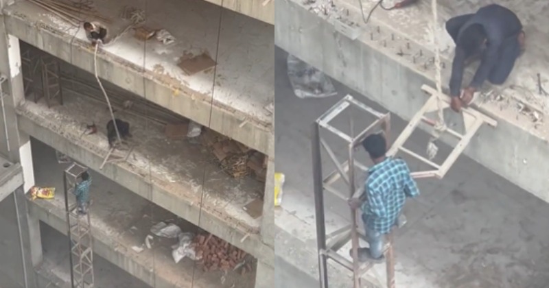 Australian Journalist Shares Video Of 'Brave' Construction Workers In ...