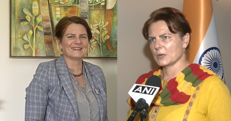 Lietuvos ambasadorius Indijoje kalba hindi kalba